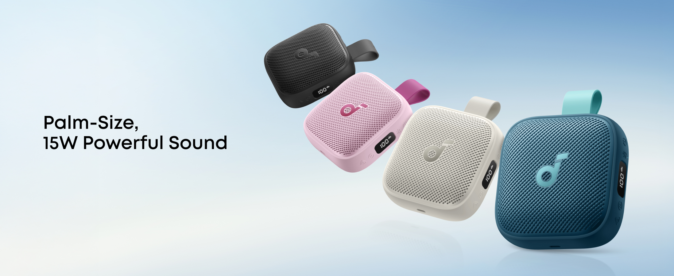 Anker soundcore Boom Go 3i Portable Speaker, 24H Playtime